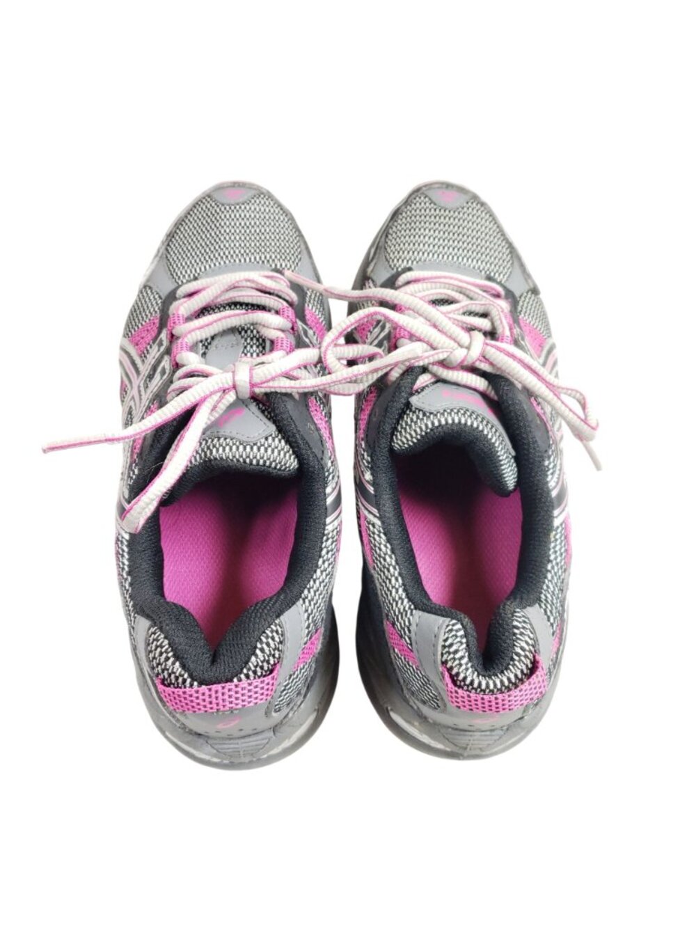 Asics Gel-Venture-4 Womens Size 9 Running Shoes Gray Pink - Picture 7 of 9